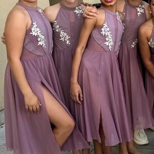 Custom  Lyrical Solo Costume size 9/10 Lavender